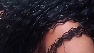 Putting the Hot BBW to Suck in the Pool