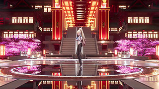 [mmd] Marionette Erotic Uniform Black Stockings