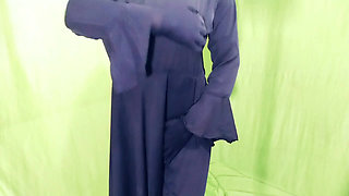 Dirty audio of Indian burqa-clad couple having sex with housewife