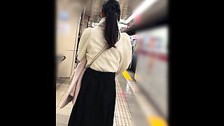 Amateur upskirt riding