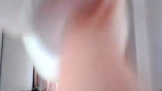 Amateur striptease and Solo masturbation