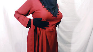 Indian beautiful hijabi muslim couple thirsty for fuck