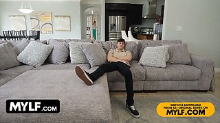 Stepmom is envious of her stepson\u2019s gf because she believes that he should only pound her