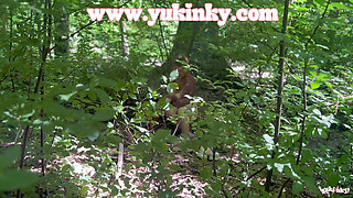 I got caught in the process of fucking this redhead - amateur french exhib poilue JOI soft dom se dildo dans la for&ecirc;t