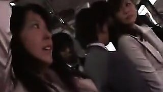 Asian wifes groped to orgasm on bus 1- More On HDMilfCam.com