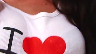 Hot College Beauty Jess West Is Fond of Playing with Her Pussy