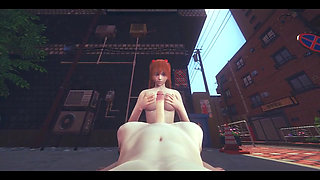 Evangelion Hentai - Asuka Hardsex in a Tokyo Street - Japanese Asian Manga Anime Film Game Porn