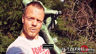 Blonde young cougar ▲ Mia Bitch ▲ banged outdoors in berlin! hitzefrei.dating