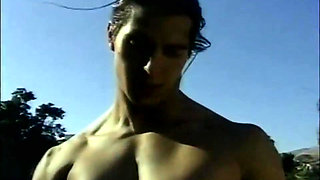 sun-bathing in the desert