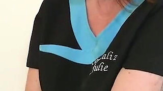 Camilla has a massage from Julie