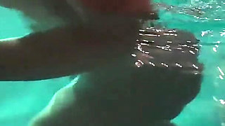 Dogging White Girl in the Pool POV