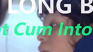 Lizeth's Long Blowjob - Sucking Hot Cum Into Her Mouth