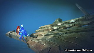 Mermaid's Lesbian Adventure - 3DToonTube