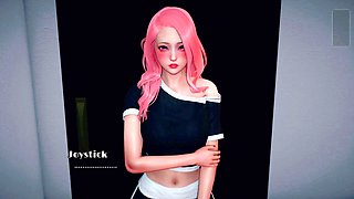 My real desire, joystick, visual novel