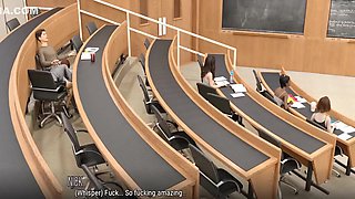 University Of Problems 37 - Blowjob During Uni Lecture By Misskitty2k With Car Toon