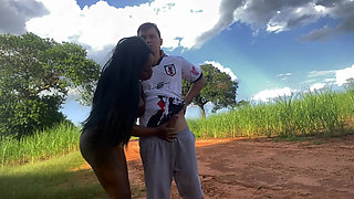 Adrenaline and pleasure young naughty took me to the woods to fuck and cum inside my hot pussy..