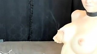 cam-slut mother drinks her own milk