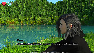 Elmwood University #23 - Romantic Date With Hot Busty Goth Girl