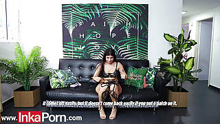Jessica Osorio Shy Colombian tells us about her experience in her first anal