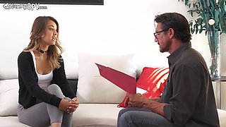 Sexy Nanny Punished By The Lady Of The House With Uma Jolie