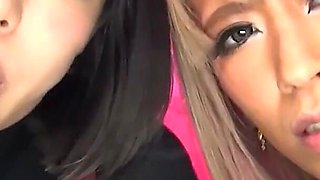 Risa and Yua Nanami Humiliate You with Saliva-drenched Tongues and Smoky Breath. a Filthy POV Punishment Dripping with Spit