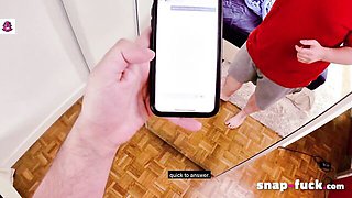 Snap-Fuck featuring lady's mature porn