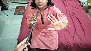 Angry Stepdad Punishes Naughty Stepdaughter Shraddha Pandey for Breaking His Phone - Rough Anal & Cum Swallowing
