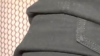 Japanese Sub Wife Outdoor Debut! Anal Sex on the Hood with Anal Creampie!