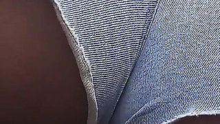 Shaking My Ass Peeing in Hot Pants