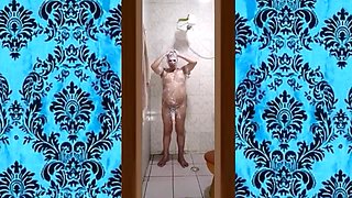 O Meu Banho Gostoso Com o Pau Duro 002