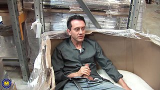 Mature Business Lady Fucked In Her Ass And Pussy At Two Different Places - MatureNl