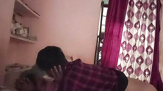 Sexy girlfriend left at her house