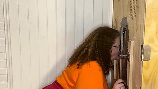Glory Hole Blowjobs and Brunettes