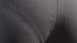Amateur Secretary In Office Trousers Teases Her Visible Panty Line