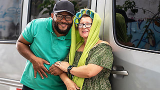 Fat Granny Picked up From Street for BBC Anal