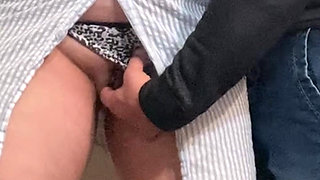 Stranger Perv Rubbing My Pussy In Subway