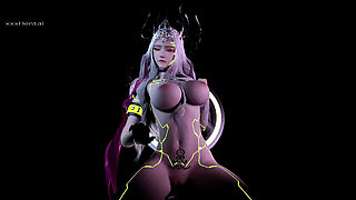 Queen Animated Allure: Big Butt Goddess in 3D - 3D Animation Hentai