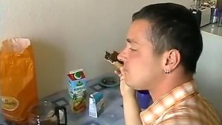 European housewife gets fucked at home