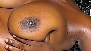 Slut From Delta with Massive Boobs and Ass Gets Oiled up and Fucked