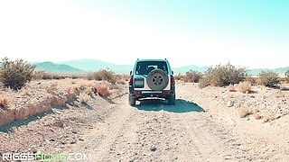 Tiffany and Brock's outdoor smut
