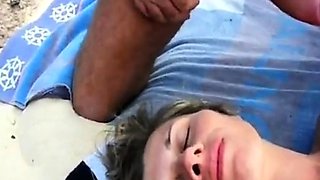 Lisa - Third Lover on the Beach (French Cuckold)