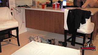 Horny Blondes Visit Big Black Cocks in La Swingers Party Fun for All