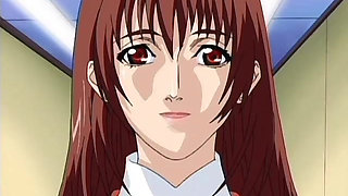 Hentai mad his friend fun with med