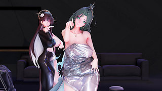 Mmd Brave Girls-rollin', Couple Dance, Korean Dance, Lingerie, Striptease