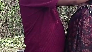 Desi Wife Cheating on Husband in Jungle in Full Nude Doggy Style Postion