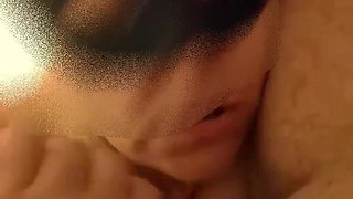 Cum on face highlight.
