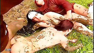 Religious mud wrestling