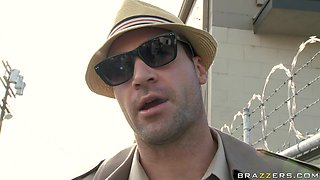 Out On Parole With Charles Dera, Camryn Cross - Brazzers