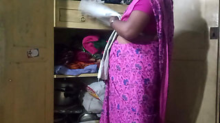 Indian Desi Aunty Fucking Boss in Village Home