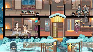 Yukiya Hot Spring the Waters of Fertility Hentai Game Ep.3 Onsen Cuckold Orgy!
